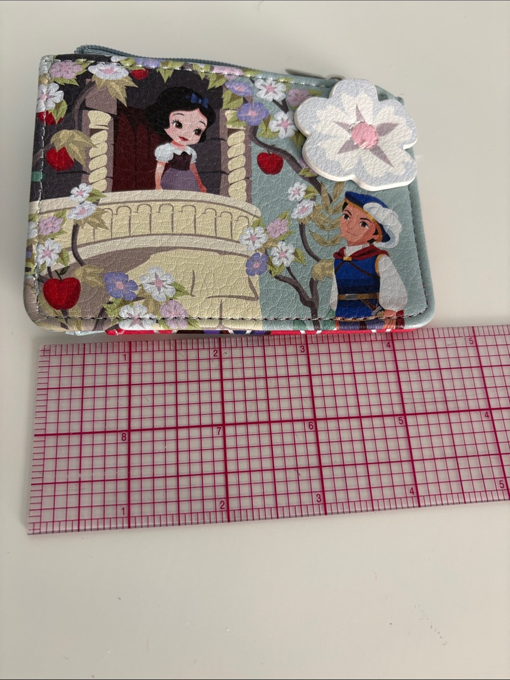 Disney Snow White Wallet Light Blue